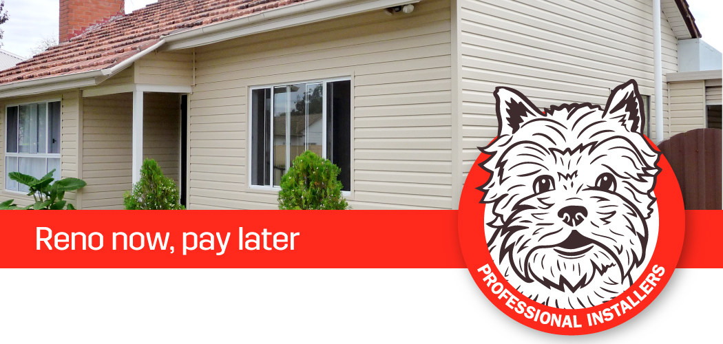 Reno now, pay later with Vinyl Cladding Professionals Handypay service.