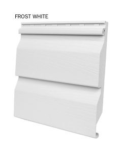 Cambridge vinyl cladding | Frost White | Vinyl Cladding Professionals