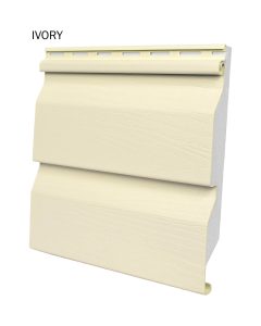 Cambridge vinyl cladding | Ivory | Vinyl Cladding Professionals
