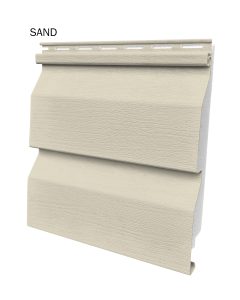 Duratuff vinyl cladding | Sand | Vinyl Cladding Professionals