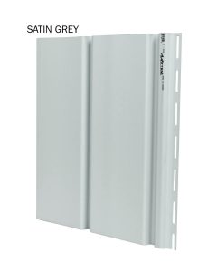 Vertical vinyl cladding | Eaves vinyl cladding | Satin Grey | Vinyl Cladding Professionals