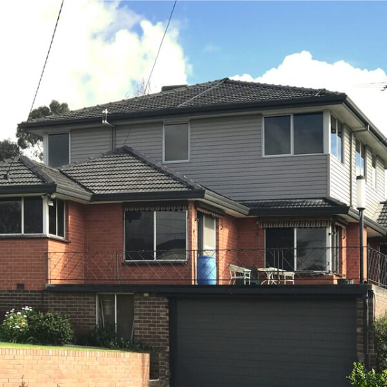 Reclad – Cambridge Vinyl Cladding Stratus – Aberfeldie, Melbourne