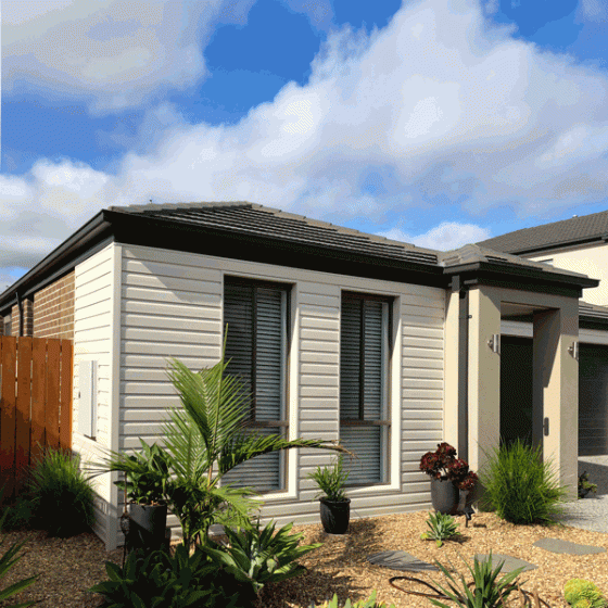 New build – Cambridge Vinyl Cladding Bone White – Safety Beach, Victoria