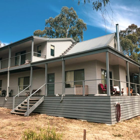 New build – Duratuff Vinyl Cladding Heather – Boonie Doon, Victoria