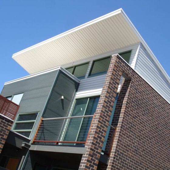 New build upper storey – Cambridge Vinyl CladdingWhite Frost – Cairnlea, Melbourne