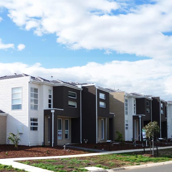 Multi-unit new build – Duratuff Vinyl Cladding White – Point Cook, Victoria