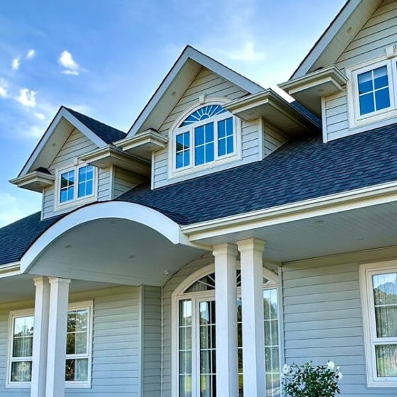 New build – Cedarline Vinyl Cladding Satin Grey – Melton West, Victoria