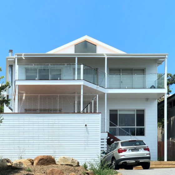 Reclad – Cambridge Vinyl Cladding Frost White – Mount Martha, Victoria