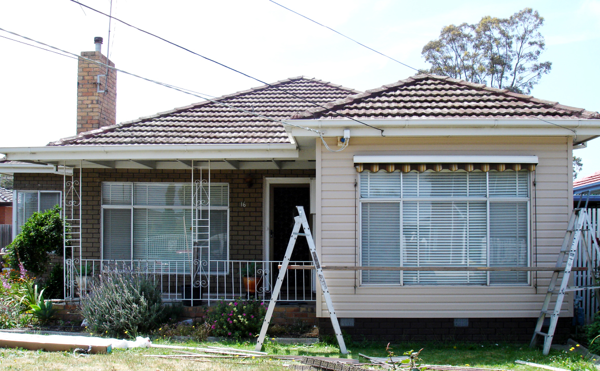 Cladding over brick can transform your home | Vinyl Cladding Professionals